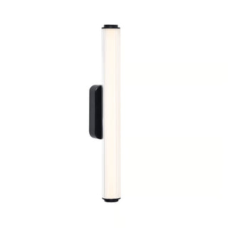 Virelle 50 black ribbed LED wall light by Nordlux