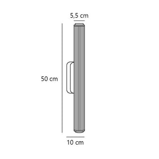 Nordlux Virelle 50 wall light dimensions and measurements