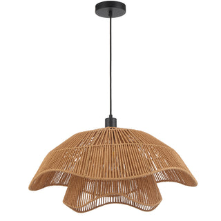 Zamora 60cm Pendant Light – Natural Raffia