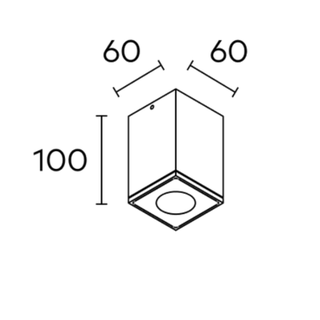 Davoluce-Unios-Zeron-Mini-Surface-Mounted-Downlight-measurements