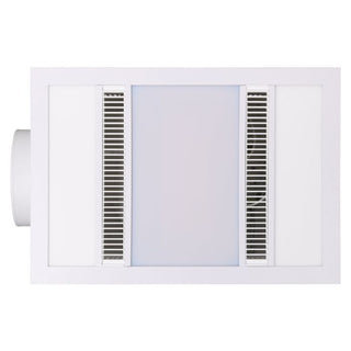 Eglo Domingo recessed bathroom heater exhaust fan overhead view