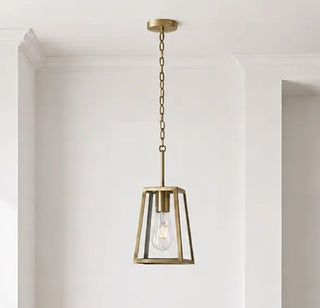 Cantena 15cm Solid Brass Outdoor Pendant Light