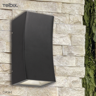 Telbix Dash Exterior Wall Lamp, Davoluce Lighting