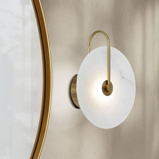 Zonder Marbled Glass LED Wall Light