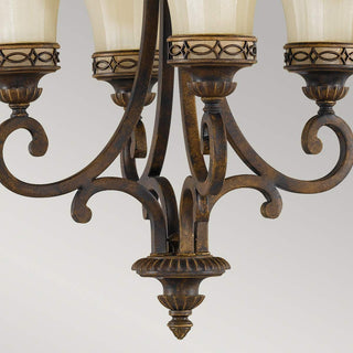 Drawing Room 4lt Chandelier by Elstead