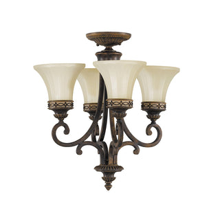 Drawing Room 4lt Chandelier by Elstead