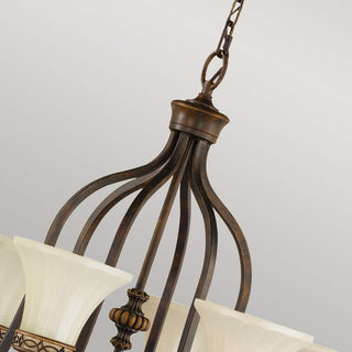 Lightco Drawing Room 6lt Chandelier by Elstead. Traditional Edwardian style chandeliers for living rooms. Best chandeliers for bedrooms. pendant lights Australia. 