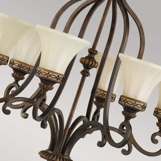 Lightco Drawing Room 6lt Chandelier by Elstead. Traditional Edwardian style chandeliers for living rooms. Best chandeliers for bedrooms. pendant lights Australia. 