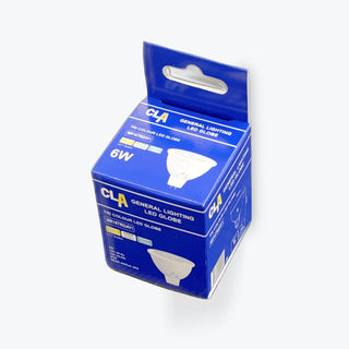 CLA 24V MR16 Tri-CCT LED globe retail packaging