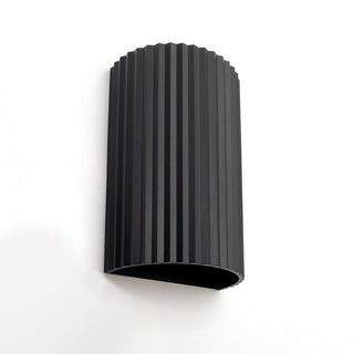 Half Ribbed 2Lt Wall Lights