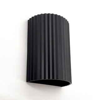 Half Ribbed 2Lt Wall Lights