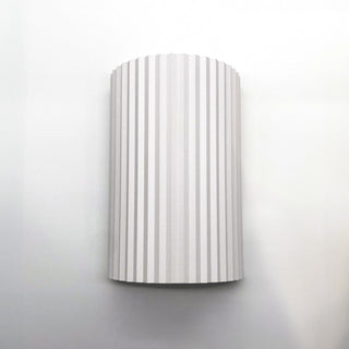 Half Ribbed 2Lt Wall Lights