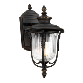 Luverne Outdoor Small Wall Light by Elstead