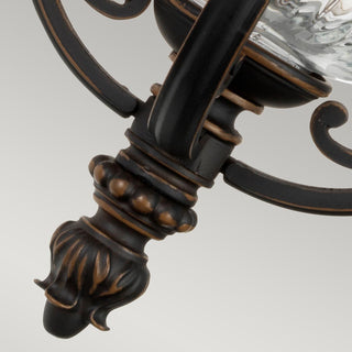 Luverne Outdoor Small Wall Light by Elstead