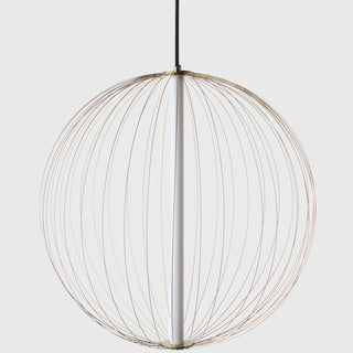 LumiLuxe 60cm 10W LED Dimmable Carbon Pendant. We have large selection of modern led pendant lights, modern LED pendant lights Australia, large spherical pendant lights Melbourne. Round pendant lights Sydney. Australia wide delivery from Davoluce Lighting