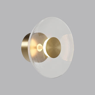 Lightco LR.i01.70.DM.CL.OB Dome Air Wall Light - Clear Glass. Wall lights for living room. Wall lights Australia. Dome Air Wall Light by Lighting Republic. Brass Wall Lights for Bathrooms Sydney. Lightco Wall Lights on display in Melbourne