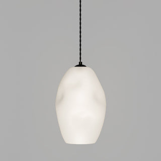 Lightco, LIGHTING REPUBLIC ORGANIC WHITE PENDANT LIGHT, LR.i02.88.M.OB.WH, Medium / Old Brass / White from Davoluce