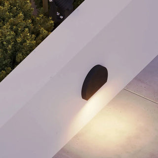 Nola Surface Mounted Step Wall Light by Unios in Black finish