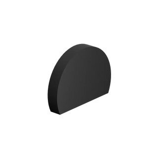 Nola Surface Mounted Step Wall Light by Unios in Black finish