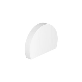 Nola Surface Mounted Step Wall Light by Unios in White finish