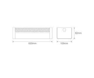 Park Wireguard LED Batten 600mm