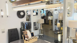 Short video of Amphis Column Linear pendant from Davoluce showroom