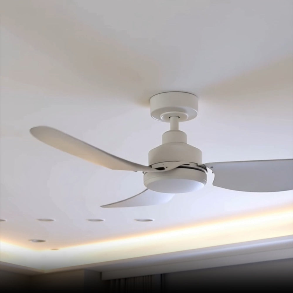 Short video of Eglo Torquay 42" ceiling fan installed in a bedroom